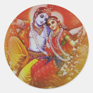 Radha Krishna Sticker