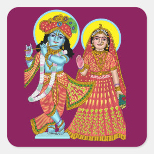 Radha Krishna Stickers