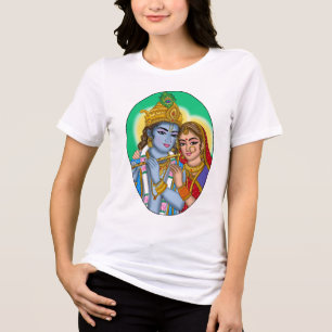 Radha Krishna T-Shirt Tri-Blend Shirt