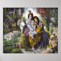 Radha & Krishna -The Divine All-Attractive Couple