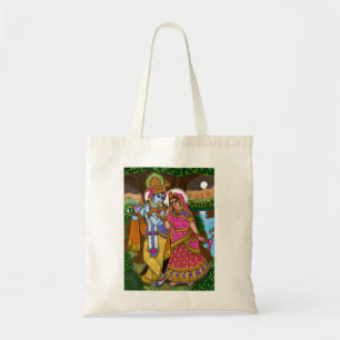 Radha Krishna Tote Bag