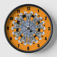 Radial Engine Wall Clock