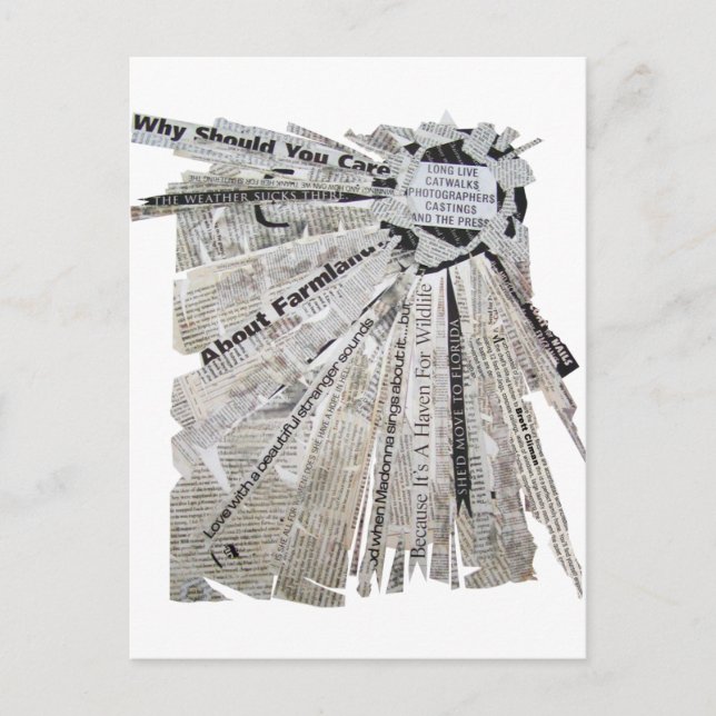 Radial Explosion Postcard (Front)