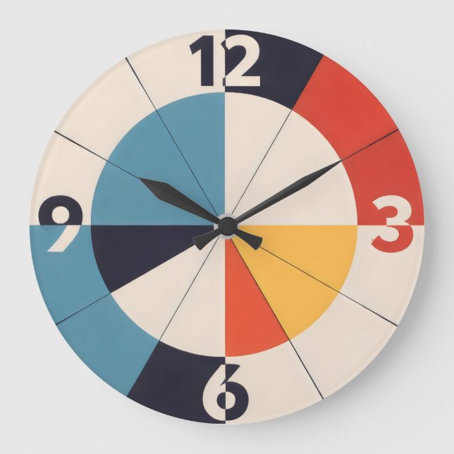 Radial Order Large Clock (Front)