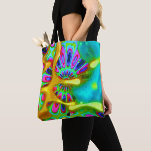 Radial Rapture Tote Bag