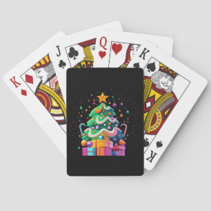 Radiance Christmas Tree Magic Playing Cards
