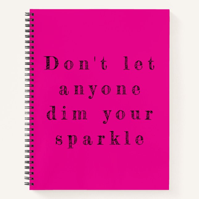 Radiance Note Book - Don't dive (Front)