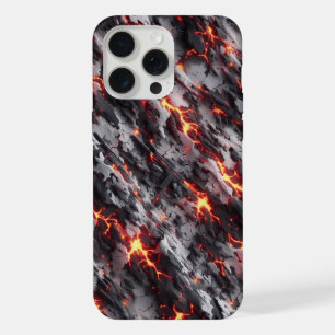 Radiant Ashes Camo, Fiery Explosion iPhone 15 Pro Max Case