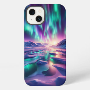 Radiant Aurora Borealis Phone Case - Vibrant North