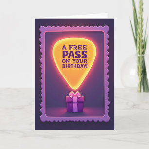 Radiant Birthday Card
