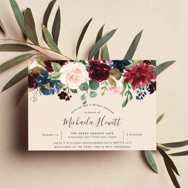 Radiant Bloom Bridal Shower Invitation (Creator Uploaded)