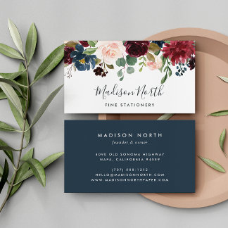Radiant Bloom | Floral Business Card
