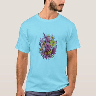 Radiant Bloom Floral Tee