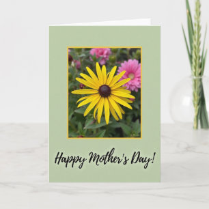 Radiant Bloom Mothers Day Card