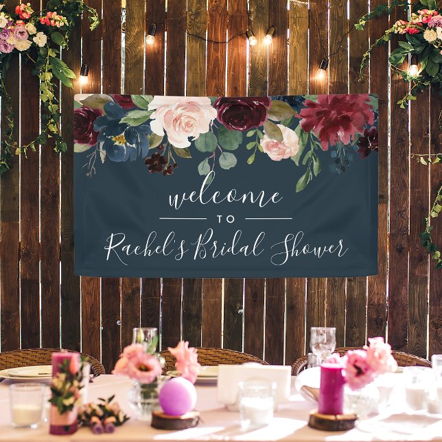 Radiant Bloom Shower Welcome Banner (Creator Uploaded)