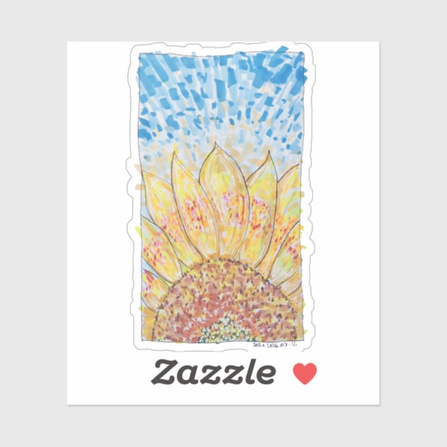 Radiant Bloom Sunflower (Sheet)