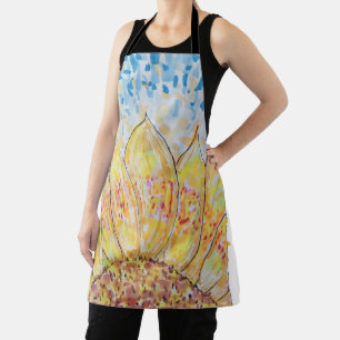 Radiant Bloom Sunflower Apron