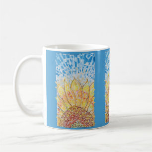 Radiant Bloom Sunflower Coffee Mug