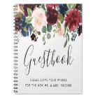 Radiant Bloom Wedding Guestbook Sign