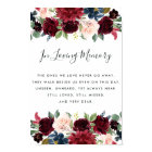 Radiant Bloom Wedding Memorial Sign