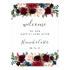 Radiant Bloom Wedding Welcome