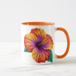 Radiant Blooms Flowers Design Cup