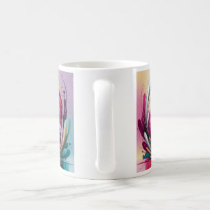Radiant Blossom Arc Coffee Mug