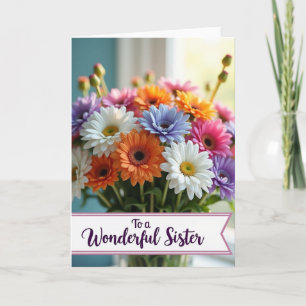 Radiant Blossoms Sister Card