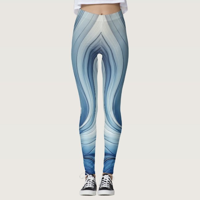 Radiant blue leggings (Front)