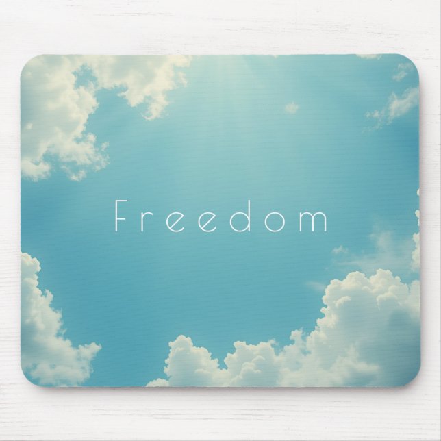 Radiant Clouds Mousepad (Front)