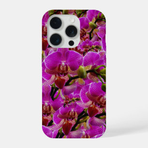 Radiant Clusters: The Magenta Orchid Symphony, iPhone 15 Pro Case