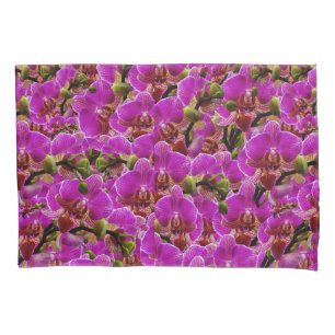 Radiant Clusters: The Magenta Orchid Symphony, Pillowcase