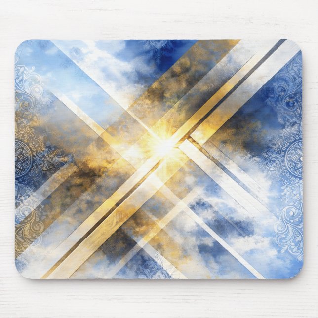 Radiant Crosspoint Mouse Pad (Front)