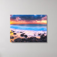 Radiant Dawn: Majestic Sunrise at the Beach
