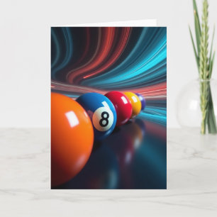 Radiant Fathers Day Orb Card