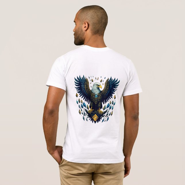 Radiant Flight: Crystal Eagle Emblem Tee (Back Full)