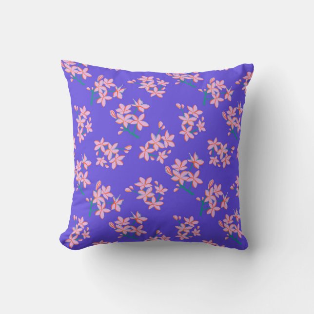 Radiant Floral Bliss Cushion (Front)