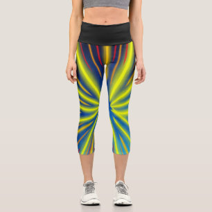 Radiant Flow - Capris Leggings