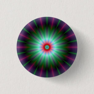 Radiant Flower Button