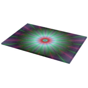 Radiant Flower Cutting Board