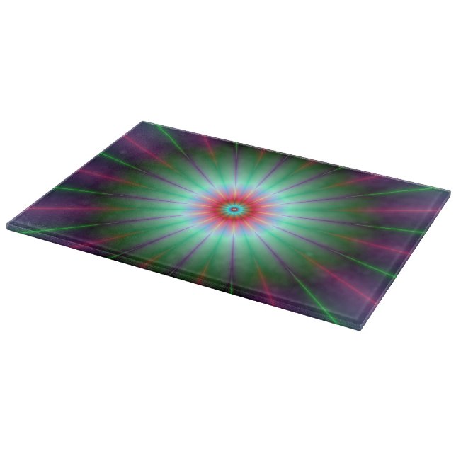 Radiant Flower Cutting Board (Corner)