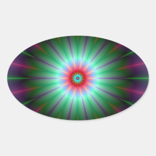Radiant Flower Sticker