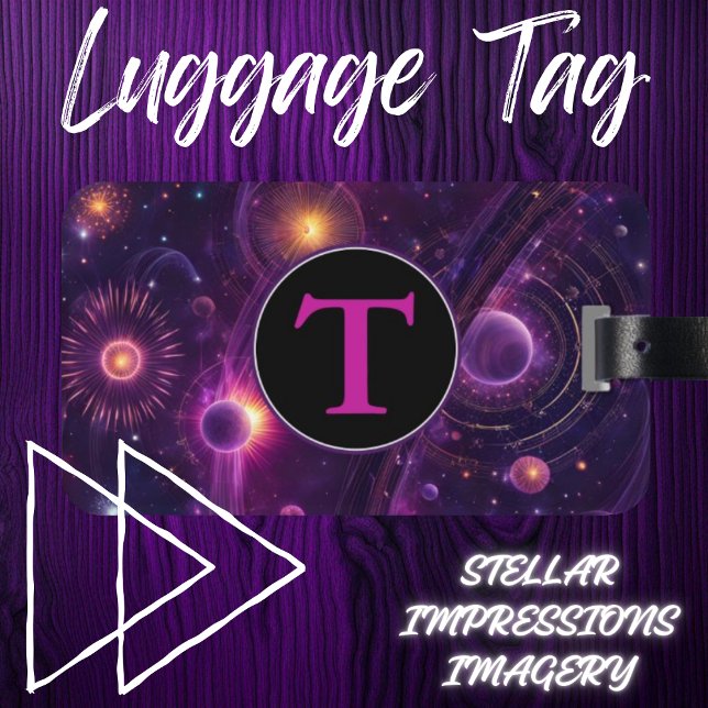 Radiant Flux Luggage Tag (Creator Uploaded)