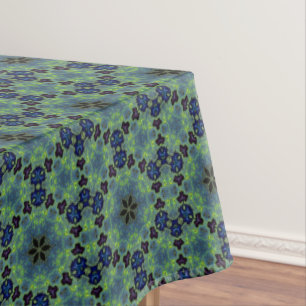 Radiant Fractal Symphony Tablecloth
