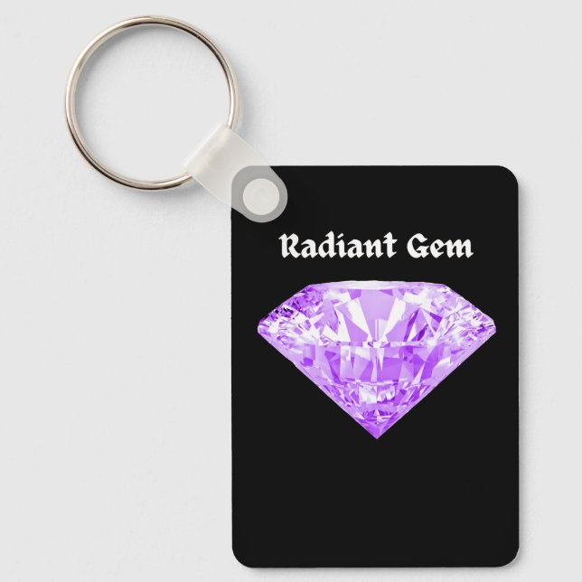 Radiant Gem Key Ring (Front)
