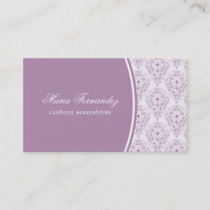 Radiant Glam Business Card, Lavender Card