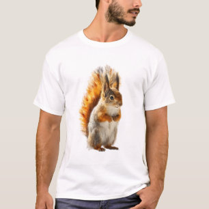 Radiant Golden-Tail Red Squirrel Men T-Shirt