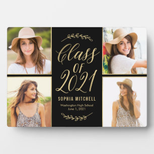 Radiant Grad EDITABLE COLOR Graduation Plaque