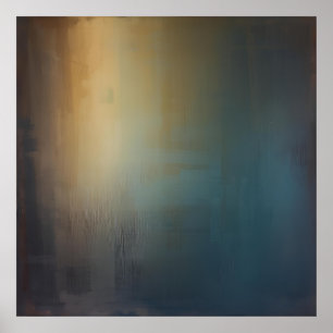 Radiant Gradient – Tranquil Abstract Canvas Wall A Poster