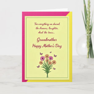 Radiant Grandmothers Day Card